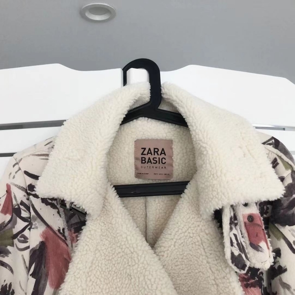 BNWOT Zara Double Faced Jacket - Picture 3 of 5